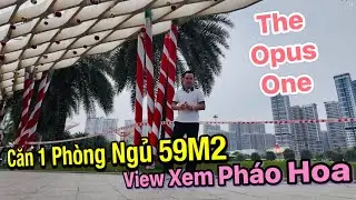 The Opus One, căn hộ 1 ph&ograve;ng ngủ 59m2 view xem p.h.&aacute;.o hoa