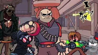 FNF - Hard Head but Different Characters Sing It 🎶 (Everyone Sings Hard Head)