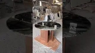 Luxury Marble-Look Dining Table &ndash; Natural Stone Meets #table #marbletable #diningtable