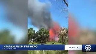 House fire on North Captiva Island prompts heroic efforts