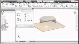 Проектирование диффузора Inventor 2014