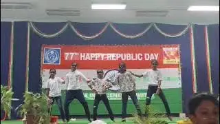  Our dance on 77th republic day #dance #ytshorts #viral #mashup#pyramid 