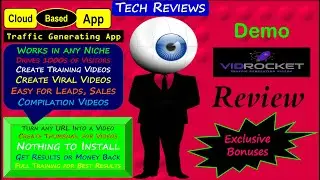 VidRocket Review, Bonuses, Demo: Brand New 1-Click Software Creates Traffic Generating Videos in Sec