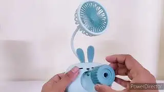 Cute light fan cum sharpener | @ToyFansBaby