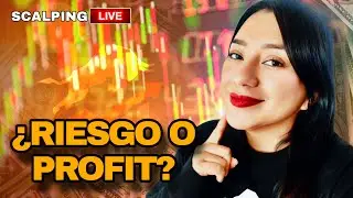 ⚡ DECISI&Oacute;N CR&Iacute;TICA EN SEGUNDOS 😳 SCALPING EN VIVO CON GABRIELA 💸