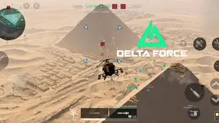 FIRST TIME CHOPPER FLIGHT ON MONUMENT MAP - DELTA FORCE MOBILE EPIC HELICOPTER LAUNCH!