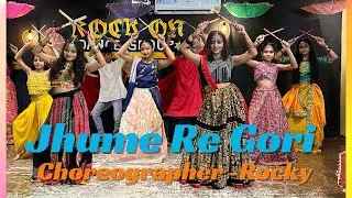 Jhume Re Gori | Gangubai | Choreography - Rocky | Rock On Dance Group |