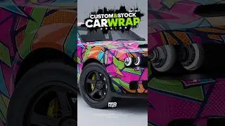 &laquo;Geometric Life&raquo;  - Custom & Stock CARWRAP Design by MadPoint