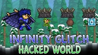 Infinity Glitch World Terraria 1.2.4 ios/android Hacked World
