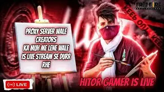 HITOR GAMER is live  #freefire #shorts #shortsfeed #freefirelive #hitorgamer