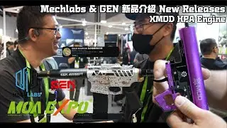 MOA EXHIBITION 2025 Mechlabs 新品介紹｜XMOD HPA 引擎・ROTO 不用皮的 HOP 座?!｜GEN 玄尼斯矽油筆・發光器・客製化成槍》ep.6