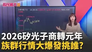 輝達稱2026矽光子商轉元年 族群行情大爆發 強勢股等拉回?落後股有望補漲!?【股民最大黨-盤面焦點股】｜主播 張懷慈｜＃股民最大黨 20260128｜三立iNEWS