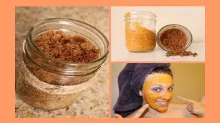 DIY Pumpkin Spice Sugar Scrub and Pumpkin Face Mask | DIY Friday