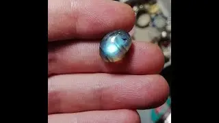 925 Sterling Silver Labradorite Ring