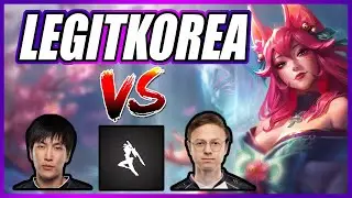 Doublelift, Jensen, and Adrian Riven Find LegitKorea's Ahri in Challenger SoloQ!...
