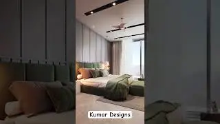 Bedroom Interior Design.#kumardesigns #shorts #short