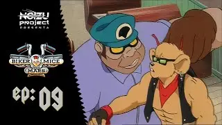 Motoratones de Marte Ep 09 - Cuervos del Camino  (Biker Mice From Mars - Road Ravens) HD 1080p
