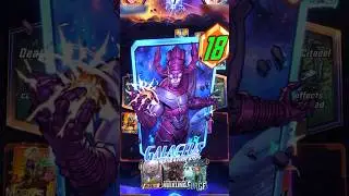 Galactus - First Steps Card Animation (VFX + SFX) | Marvel Snap #shorts #marvelsnap #galactus