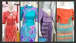 Fascinating and stunning collection of Burmese dresses and traditional Myanmar dresses part 1
