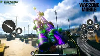 MAXIMUM GRAPHICS IN WARZONE MOBILE GAMEPLAY🔥
