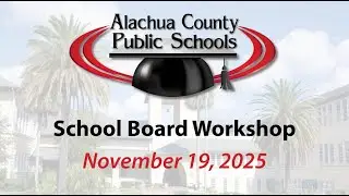 School Board Workshop 11-19-25