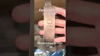 how to heat press brand logo on webbing elastic band with high frequency function