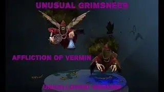 Dota 2 Unusual Grimsneer - Affliction of Vermin - Unhallowed Ground