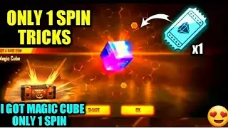How To Get Magic Cube Only 1 Spin Short {Garena free fire
