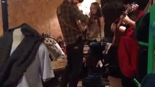 Breaux Company at the East-West Pop Up Shop Holiday Event in Asheville, NC (2015)