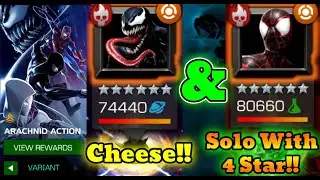 Variant 7 Chapter 3 How To Solo Both Boss Fights With 4 Stars!  | Marvel Contest Of Champions
