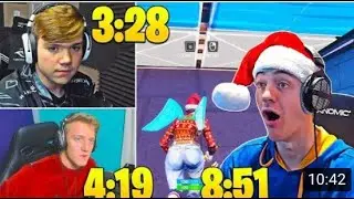 Mongraal vs tfue vs ninja max building and editing speed