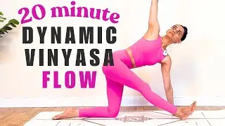 20 min morning yoga intermediate | full body vinyasa yoga flow | daily yoga flow