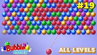 Bubble Shooter Android Gameplay | Bubble Shooter Level 19 | #bubbleshooter #shootergames #gamevideo