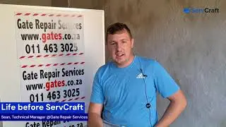 Life before and after ServCraft: Gate Repair Services