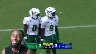 Reaction To South Florida Bulls vs Florida Gators| Full Game Highlights| ESPN College Football