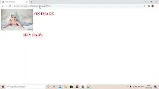 TEXT on Image in HTML !! How to Add Text on image Using HTML and CSS !!