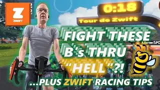 ZWIFT Tips in CAT B Race through HELL!  Can I survive?!