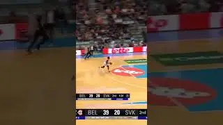 Crazy Dunk 😱 #shorts  #fiba #sports #basketball