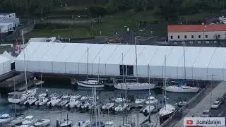 Os PREPARATIVOS PARA FESTAS DA PRAIA DA VITÓRIA TERCEIRA AÇORES 25 JULHO 2025