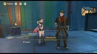 Jahoda Talking To Warehouse Manager || Genshin Impact 