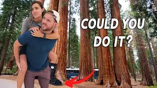 Hiking 5 Miles with a Broken Foot in California's National Park