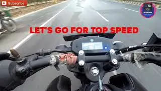 Yamaha FZS V3 Top speed test and Review ! Gear by Gear top Speed ! TFS Ride !