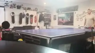 PongyMania - a frenetic rally during 2023 Charity Final #shorts #tabletennis #kiwimusic