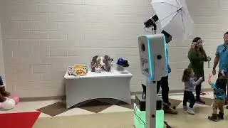 Photo Booth for a baby shower celebration