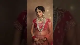 Stunning Bridal Makeup Look! 🌟 Perfect for the Festive Season | Quick & Easy Tutorial#haldimakeup