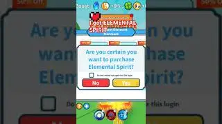 I got ELEMENTAL SPIRIT in weapon fighting simulator