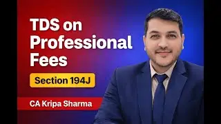 TDS Section 194J = J for Job 👔 | Trick to Remember TDS on Professional Fees | CA Kripa Sharma