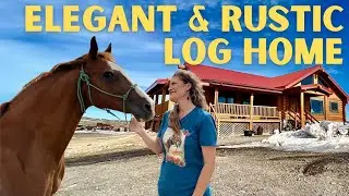 Stunning Wyoming Log Home with Mountain Views 11088 Goose Creek, Casper Wyoming