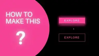 Neon Effect Creative Button | Css Animation | Allustrode #csshovereffect #button #neoneffect