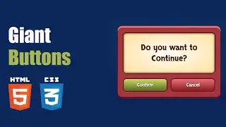 Create Giant Buttons with HTML and CSS